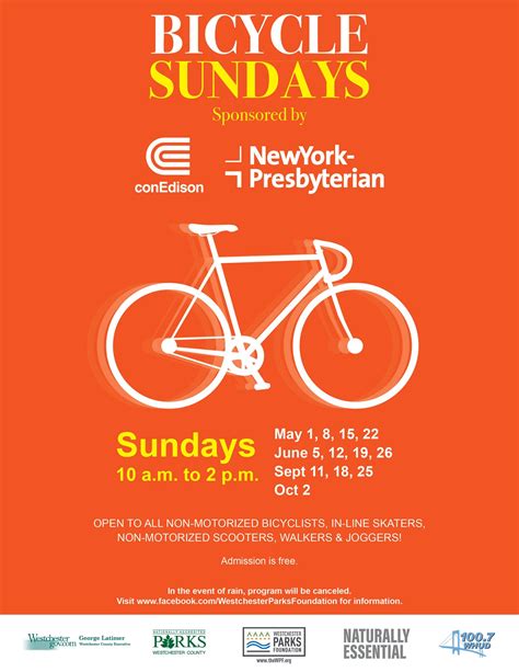 Bike Sunday Westchester 2022